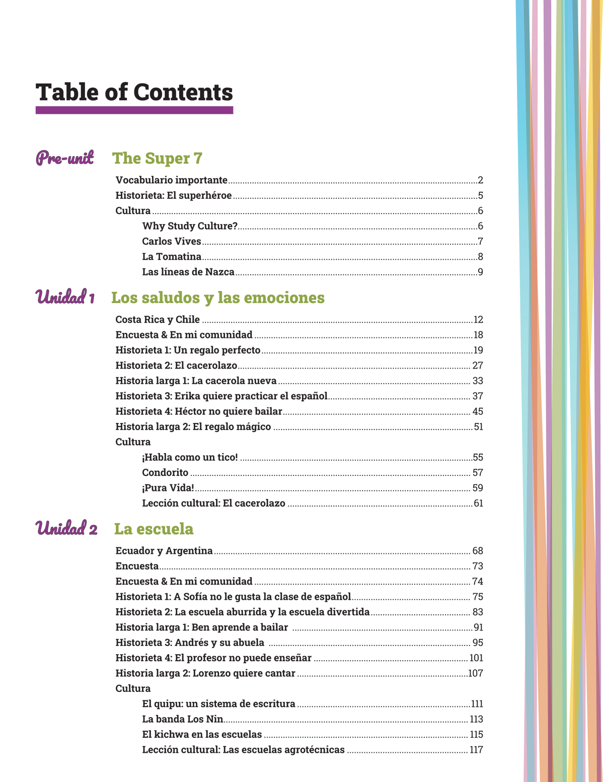 Nuestra historia: Puentes - Print Edition