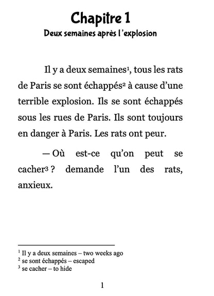 Rhumus se cache à Paris - Level 1 - French