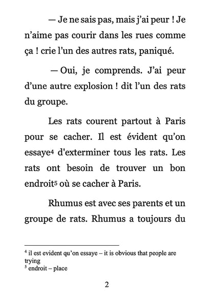 Rhumus se cache à Paris - Level 1 - French